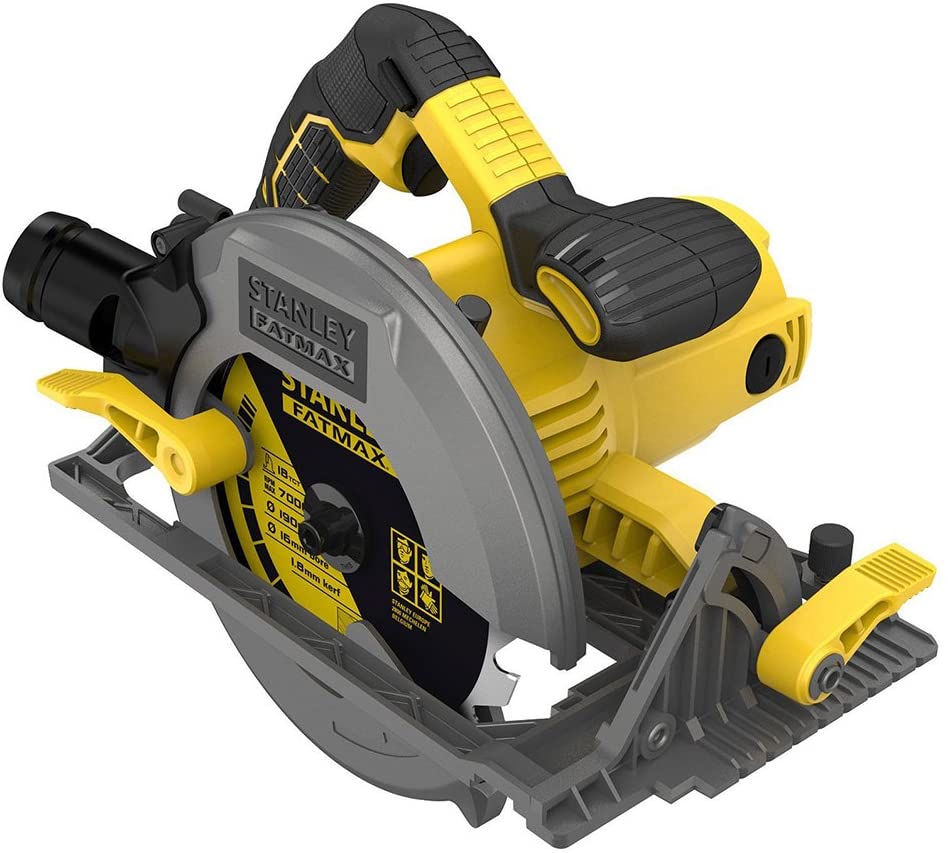 מסור עגול 190 מ"מ חשמלי סטאנלי עם להב 40T נוספת 1650W STANLEY FATMAX FME301K מסור עגול 190 מ"מ חשמלי סטאנלי עם להב 40T נוספת 1650W STANLEY FATMAX FME301K